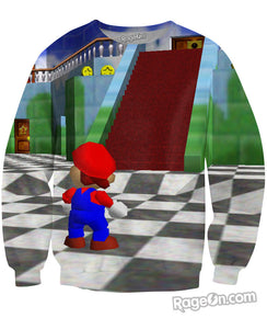 Super Mario 64 Castle Crewneck Sweatshirt