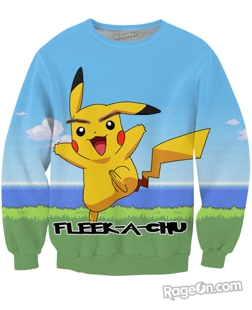 Fleek-A-Chu Crewneck Sweatshirt