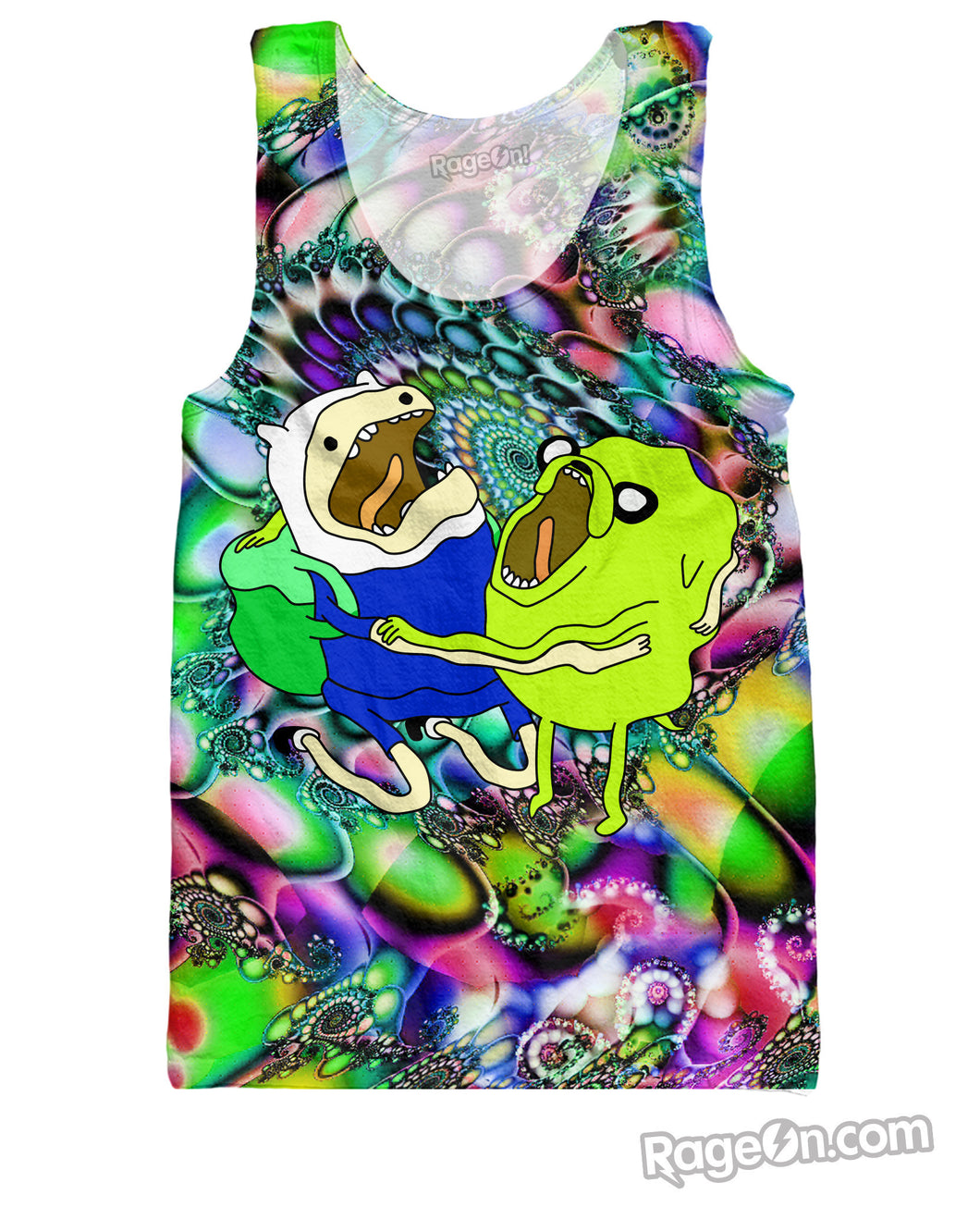 Adventure Time on Acid Tank Top