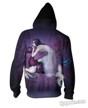 Nearby Words of Aporia Zip-Up Hoodie