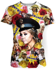 Amanda Bynes All Over Print T-Shirt