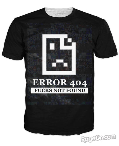 404 Fucks Not Found T-Shirt