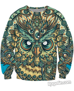 God Owl of Dreams Crewneck Sweatshirt *Ready to Ship*