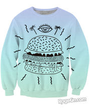 Burger Punx Crewneck Sweatshirt
